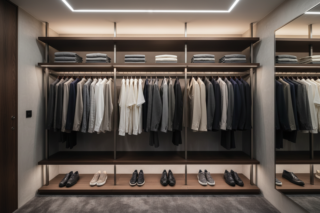 Luxury Wardrobe Interior